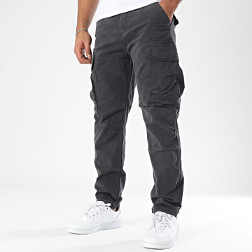 KZR - Pantalon Cargo Gris Anthracite