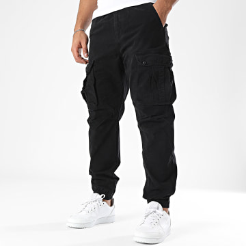 KZR - Pantalon Cargo Noir