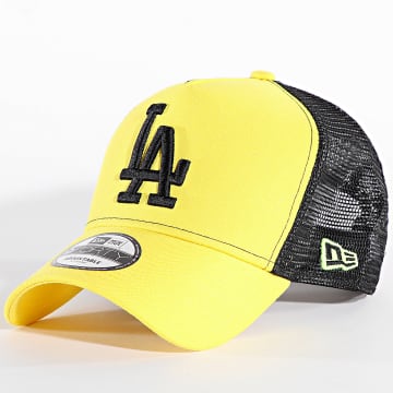 New Era - Casquette Trucker 9Forty LA 70874732 Jaune Noir