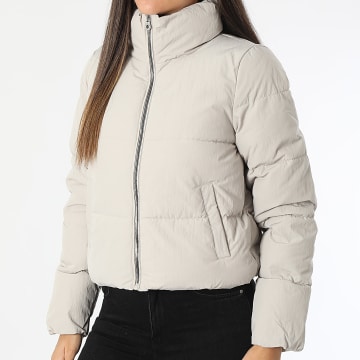 Only - Chaqueta de pluma Dolly Beige, mujer