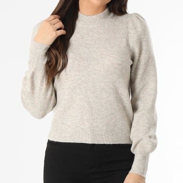 Only - Pull Femme Rue Gris Chiné