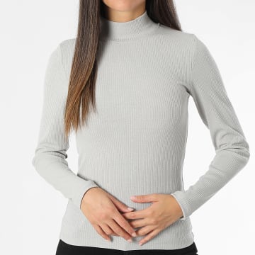 Tiffosi - Tee Shirt Manches Longues Femme Warm 1 Gris