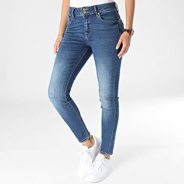Tiffosi - Vaqueros pitillo para mujer Light Push Up 250 10056547 Denim azul