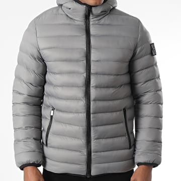 Zayne Paris  - Doudoune Capuche Gris