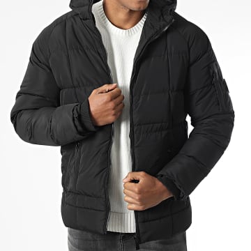 Zayne Paris  - Doudoune Capuche Noir