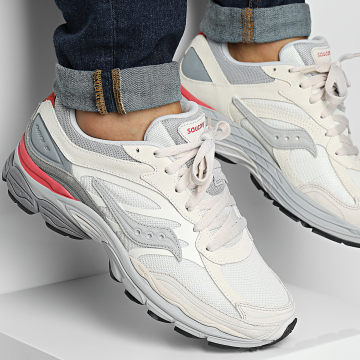 Saucony - Scarpe da ginnastica Progrid Omni 9 Grigio Avorio