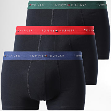 Tommy Hilfiger - Lot De 3 Boxers 2763 Bleu Marine