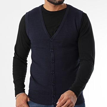 Classic Series - Gilet Sans Manches Bleu Marine Foncé