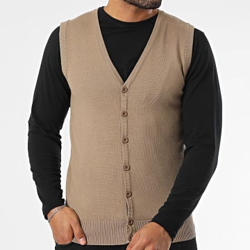 Classic Series - Gilet Sans Manches Beige Foncé