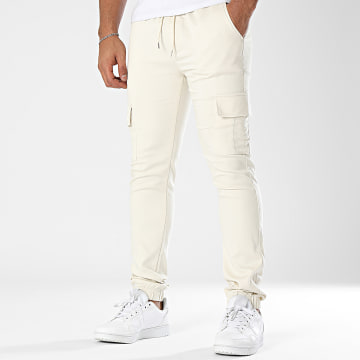 Project X Paris - Pantalon Cargo T239020 Beige