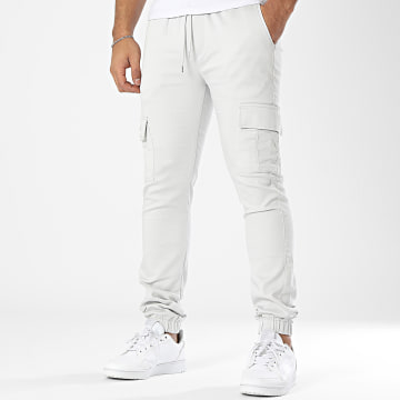 Project X Paris - Pantalon Cargo T239020 Gris Clair