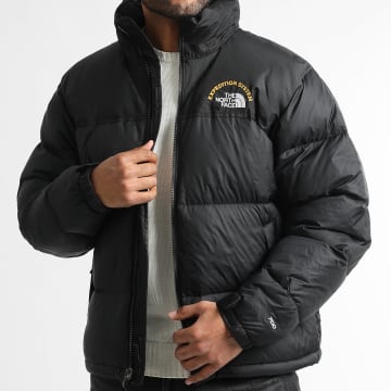 The North Face - Nuptse 1996 Retro Chaqueta de pluma con capucha A3C8D Negro