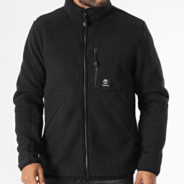 Timberland - A62EB Chaqueta polar negra con cremallera