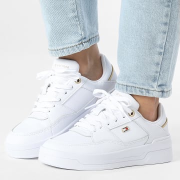 Tommy Hilfiger - Baskets Femme Essential 8261 White