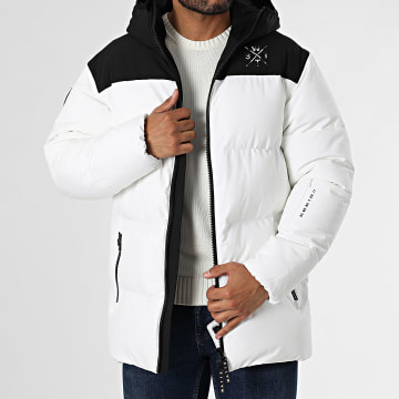 Watts - 1XBACK Jas met capuchon Wit Zwart