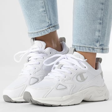 Champion - Baskets Femme Countess S11723 White Grey Off White