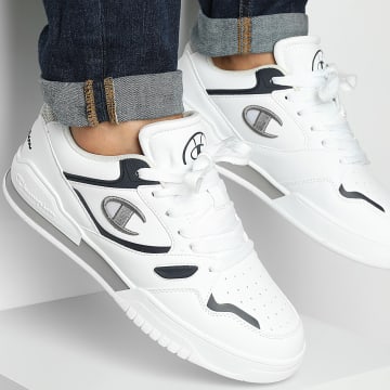 Champion - Baskets 3 Point Tech Low S22272 White Navy Grey