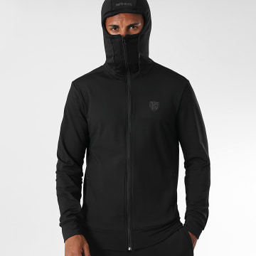 MA9 Mafia Nueve - Sweat Zippée Capuche Essential Black Reflective