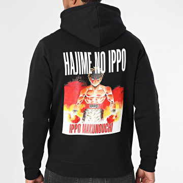 Hajime No Ippo - Sudadera Makunouchi Negra