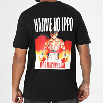 Hajime No Ippo - Camiseta Makunouchi Negra