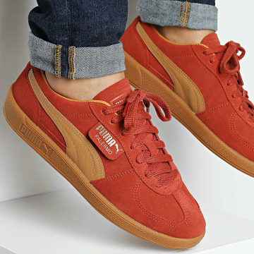 Puma - Baskets Palermo 396463 Mars Red Caramel Latte Gum
