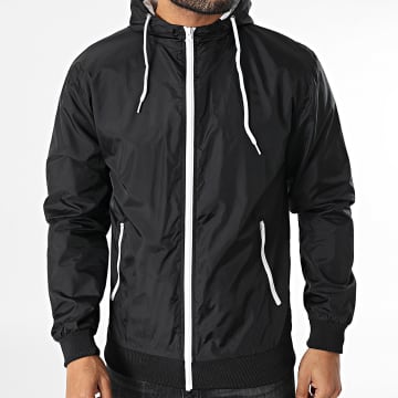 Urban Classics - Coupe-Vent Capuche TB147 Noir