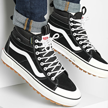 Vans - Sk8-Hi Waterproof Mte Sneakers CVT6BT1 Negro Blanco Verdadero