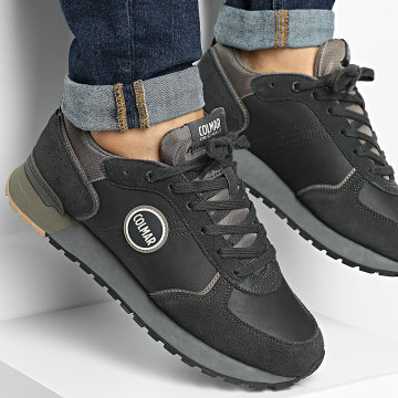 Colmar - Travis Boost 014 Sneakers Antraciet Militair Groen
