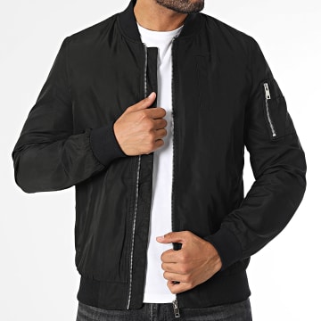 Frilivin - Chaqueta Bomber Negra