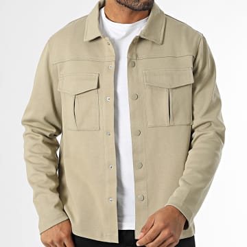 Frilivin - Sobrecamisa beige