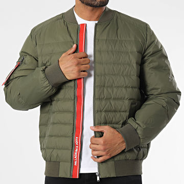 Palladium - Veste Bomber Zippée Collab Jott Rhona 1710106 Vert Kaki