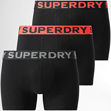 Superdry - Lot De 3 Boxers M3110452A Noir