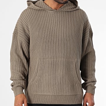 Urban Classics - Sudadera con capucha TB4677 Beige oscuro