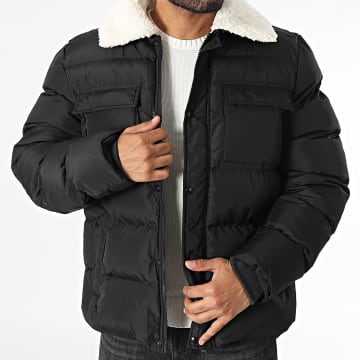 Urban Classics - Doudoune Col Mouton TB5536 Noir