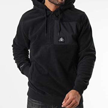 Vans - Sweat Capuche Polaire Col Zippé Vendor 00JY4 Noir