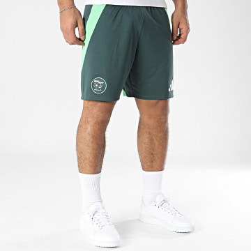 Adidas Sportswear - Short Jogging Fédération Algérienne De Football IT2730 Vert Bouteille