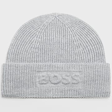 Bonnet Homme BOSS - Laine Douce, Couleur Grise - Fermeture Souple, Confort Optimal - Lavable Machine - 5