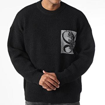 Frilivin - Pull Noir Gris