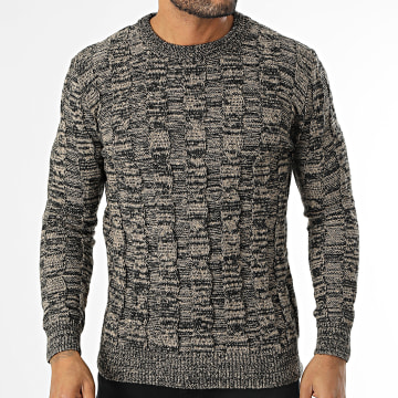 KZR - Pull Beige Noir