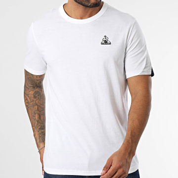 Le Coq Sportif - Camiseta Heritage N1 2422975 Blanca
