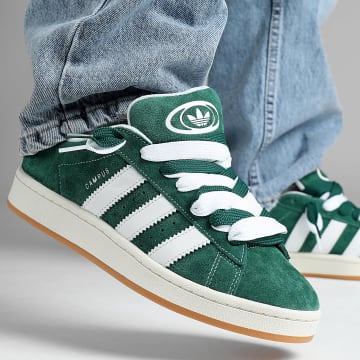 Adidas Originals - Baskets Campus 00s Superlaced H03472 Dark Green Footwear White Off White