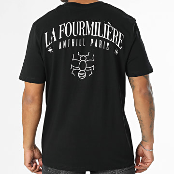 Anthill - Oversized T-shirt Large La Fourmilière Zwart Wit