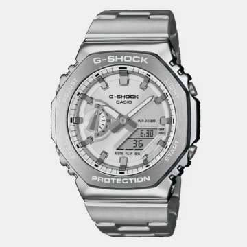 G-Shock - Montre G-Shock GM-2110D Argenté