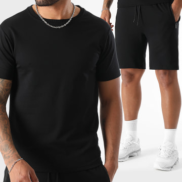 LBO - Ensemble Tee Shirt Et Short Jogging 0286 Noir
