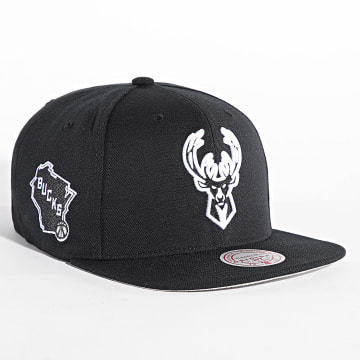 Mitchell and Ness - Evergreen Bucks NBA Snapback Cap HS8547 Negro