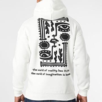 Ikao - Sweat Capuche Blanc