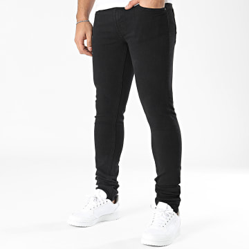 JJREBEL - Jeans Slim Luke Craft Schwarz