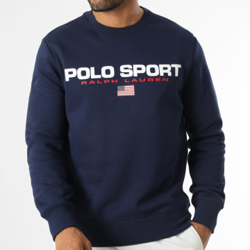 Polo Sport Ralph Lauren - Sweat Crewneck Logo Sport Bleu Marine