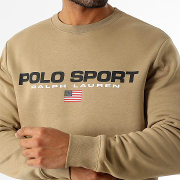Polo Sport Ralph Lauren - Sweat Crewneck Logo Sport Camel