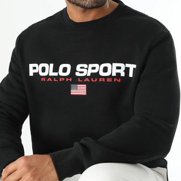 Polo Sport Ralph Lauren - Sweat Crewneck Logo Sport Noir